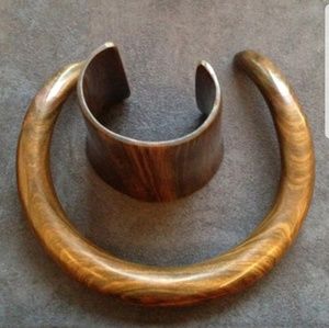 Ash+Ames Guayacan wood choker